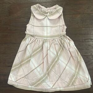 Pink Plaid Dress Girls 2T